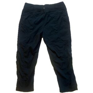 Prana Black Capri Activewear Pants Medium